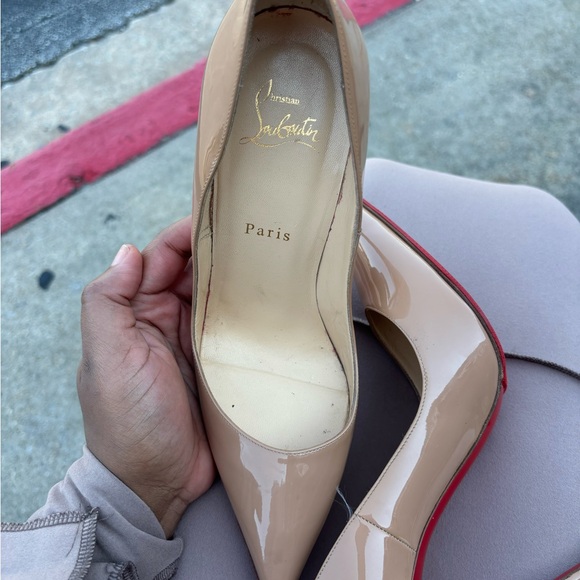 Christian louboutin Katie 100MM Patent leather pumps - Picture 4 of 15